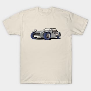 Caterham Seven in silver grey T-Shirt